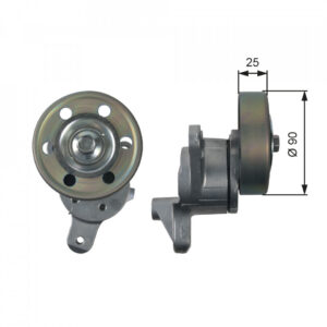 Belt Tensioner, v-ribbed belt GATES T39154
