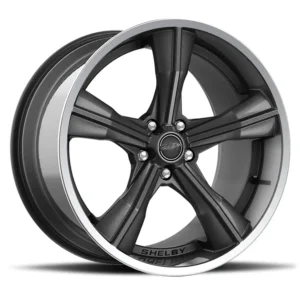 Carroll Shelby Wheels® CS11-211555-G Aluminum Gunmetal Wheel, 20 in. X 11 in., 5 x 4.5 in. Bolt Pattern