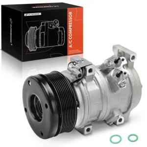 A-Premium® APACC409 AC Compressor with Clutch with 8-Groove Pulley