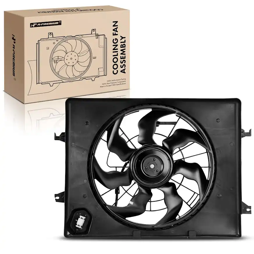 A-Premium® APTF0424 Radiator Cooling Fan Assembly with Shroud