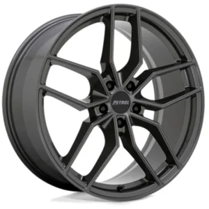 Petrol® 1880P5C405114G76 Aluminum Gunmetal Wheel, 18 in. X 8 in., 5 x 4.5 in. Bolt Pattern