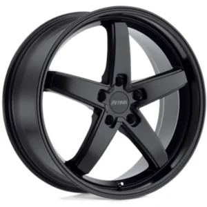 Petrol® 2085P1B405114M76 Aluminum Black Wheel, 20 in. X 8.5 in., 5 x 4.5 in. Bolt Pattern