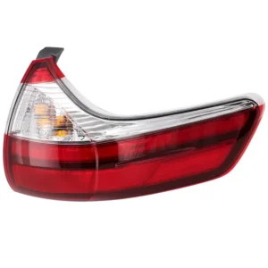 Replacement Passenger Side, Outer Tail Light, with Bulb, LED, Clear and Red Lens, Except SE Model
