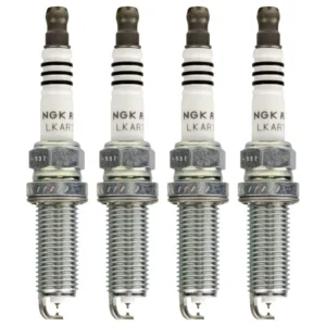 NGK® SET-NG92274-4 Spark Plug, Set of 4, Ruthenium HX Series