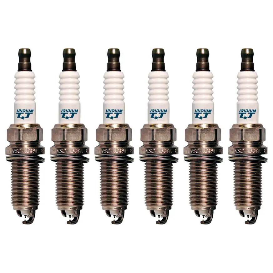 Denso® SET-NP4705-6 Spark Plug, Set of 6, Iridium TT Series