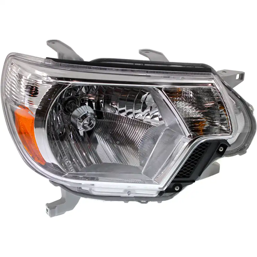 Replacement Driver and Passenger Side Headlights, with Bulbs, Halogen, Type 1 - Image 3