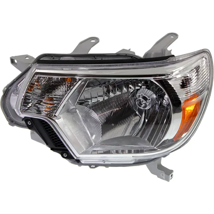 Replacement Driver and Passenger Side Headlights, with Bulbs, Halogen, Type 1 - Image 2