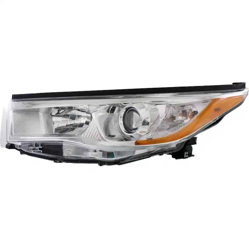 Replacement Driver and Passenger Side Halogen Headlight, With bulb(s), OE Replacement - Image 4